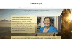 Desktop Screenshot of gwenmayo.com